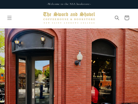 theswordandshovel.com homepage screenshot