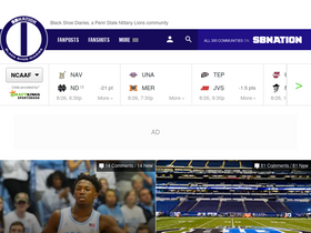 'blackshoediaries.com' screenshot