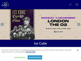 'theo2.co.uk' screenshot