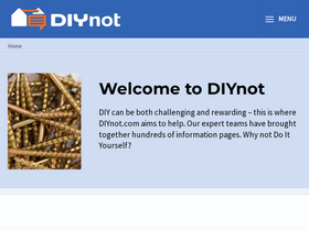 'diynot.com' screenshot