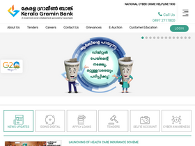 'keralagbank.com' screenshot