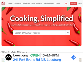 'bigoven.com' screenshot