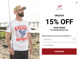 'rothco.com' screenshot