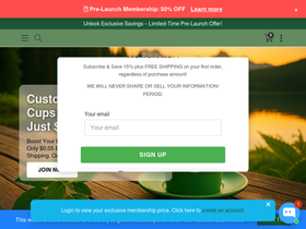 cups24.com homepage screenshot