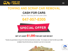 towingandscrapcarremoval.ca