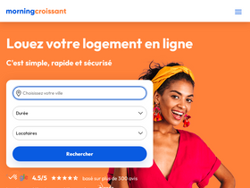 'morningcroissant.fr' screenshot