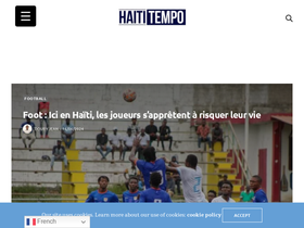 'haititempo.com' screenshot