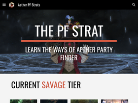 'thepfstrat.com' screenshot
