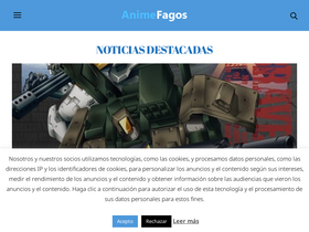 'animefagos.com' screenshot