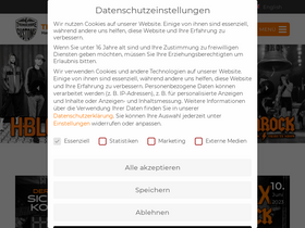 'thunderbike.de' screenshot