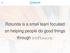 'rotundasoftware.com' screenshot