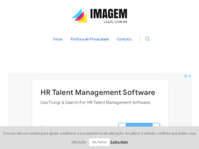 'imagemlegal.com.br' screenshot