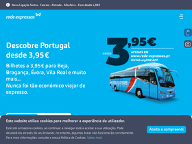 'rede-expressos.pt' screenshot