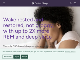 definedresearch.com homepage screenshot