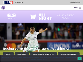 'racingloufc.com' screenshot