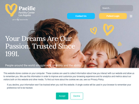 'pfcla.com' screenshot