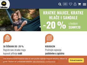 'kibuba.hr' screenshot