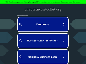 entrepreneurstoolkit.org
