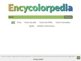 'encycolorpedia.pt' screenshot