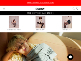 'sheertex.com' screenshot