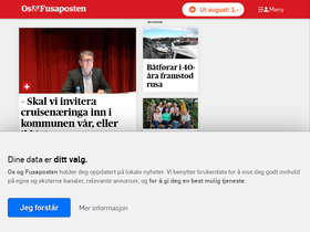 'osogfusa.no' screenshot
