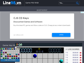 'line98.vn' screenshot