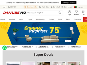 'danubehome.com' screenshot