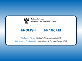'tribunalsontario.ca' screenshot