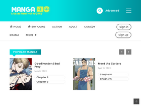 'mangakio.com' screenshot
