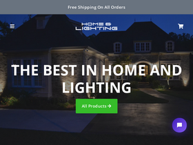 'homeandlighting.co' screenshot