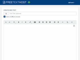 freetexthost.net