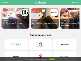 'trustdeals.com' screenshot