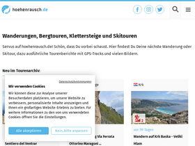 'hoehenrausch.de' screenshot