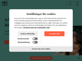 'nti.se' screenshot