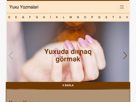 'yuxuyozmalari.org' screenshot