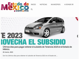 'estadodemexico.com.mx' screenshot