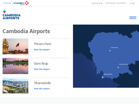 'kos.cambodia-airports.aero' screenshot