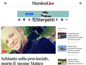 'marsicalive.it' screenshot