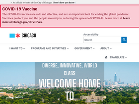 'cityofchicago.org' screenshot