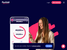 'getpenfold.com' screenshot