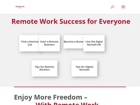 'digitalnomadsoul.com' screenshot