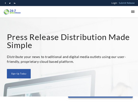 '24-7pressrelease.com' screenshot