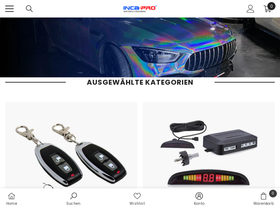 inca-pro.de homepage screenshot