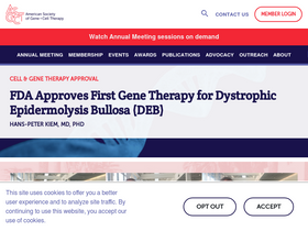 'asgct.org' screenshot