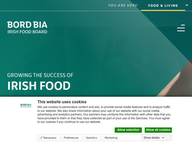 'bordbia.ie' screenshot