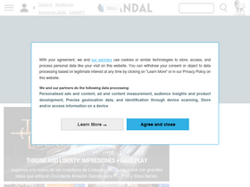 'vandal.net' screenshot