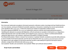 'canavesenews.it' screenshot