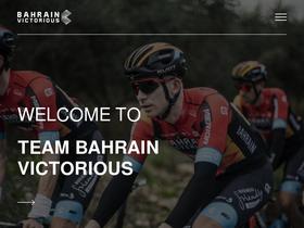 'bahraincyclingteam.com' screenshot