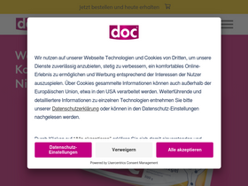 'doc-gegen-schmerzen.de' screenshot