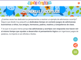 'adivinanzas10.com' screenshot